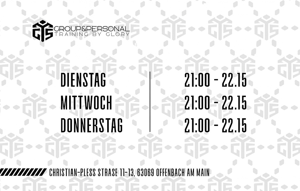 Kickboxen und Boxen Training Kursplan Offenbach glory sports gym
